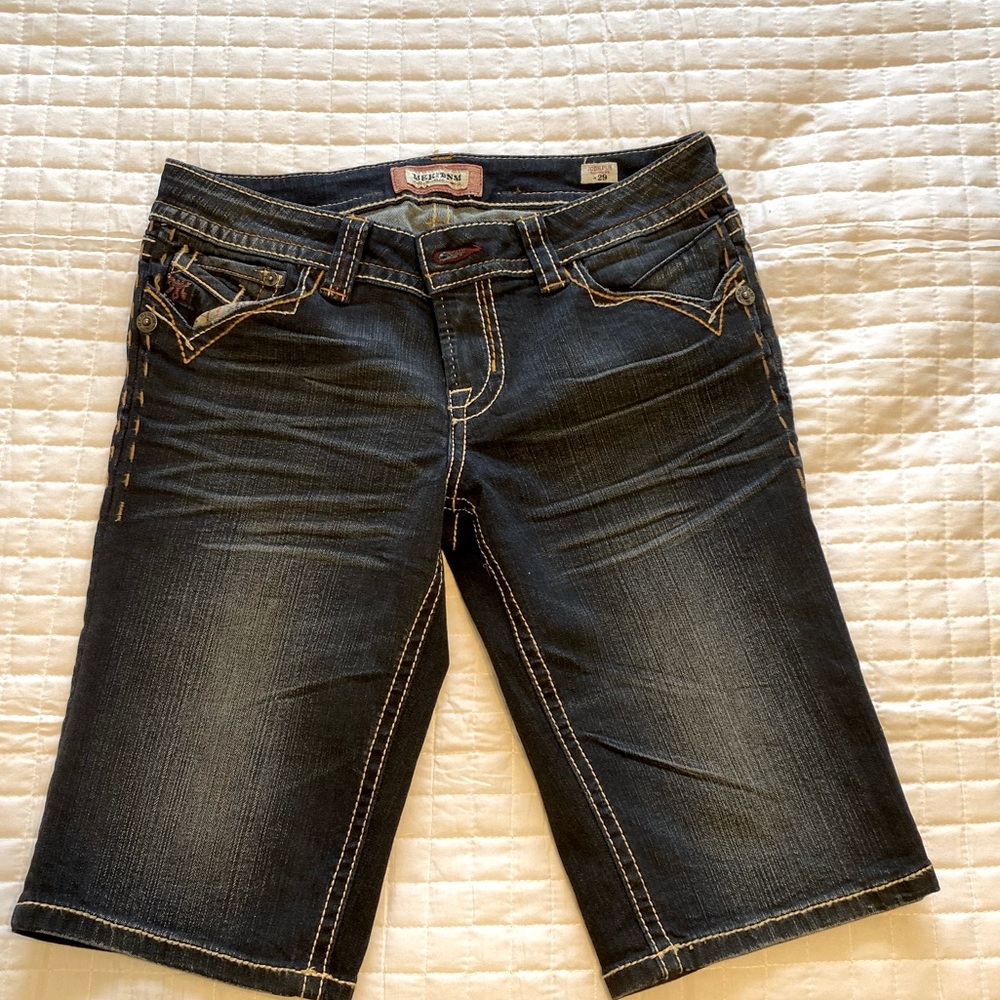 Mek womens jean shorts sz 29
